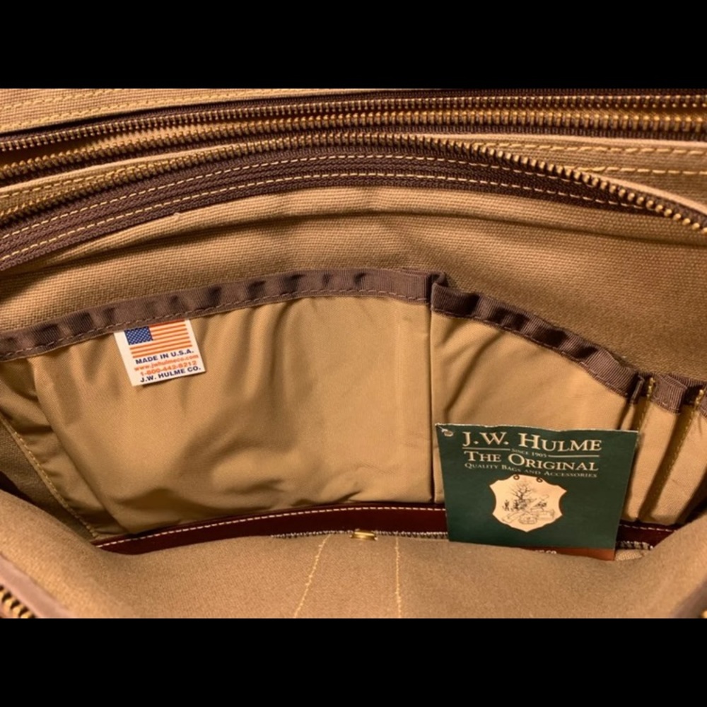 New JW Hulme Optimus 74102 Messenger Bag - Picture 9 of 9